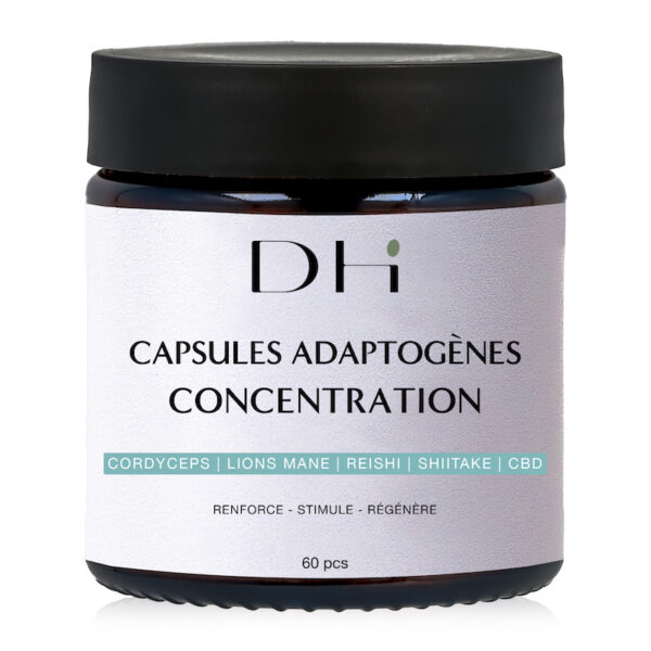 CAPSULES CBD ADAPTOGÈNES | CONCENTRATION- L'SPACE VAPE
