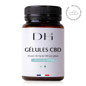GÉLULES CBD - AMIDON DE TAPIOCA - 50MG CBD- L'SPACE VAPE