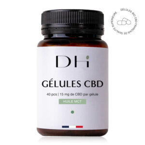 Gelules CBD Huile MCT 15mg- L'SPACE VAPE