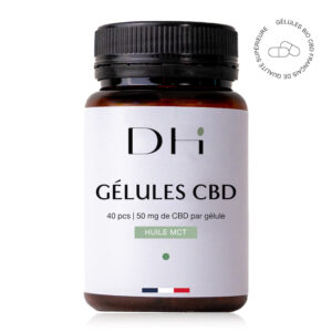 Gelules CBD Huile MCT 50mg- L'SPACE VAPE