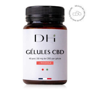 GÉLULES CBD - RHODIOLE - 50MG CBD- L'SPACE VAPE