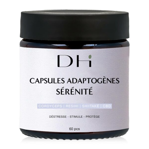 CAPSULES CBD ADAPTOGÈNES | SÉRÉNITÉ