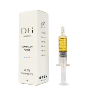 SERINGUE WAX CBD - GRAND DADDY PURPLE - 76,9% CBD