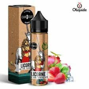 E-LIQUIDE CURIEUX Licorne VÃ©gÃ©tol 50ml 0mg