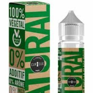 E-LIQUIDE CURIEUX NATURAL 0MG 50ml