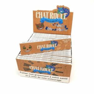 FEUILLE A ROULER CHAT ROULER MARRON (PAR 1)