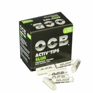 FILTRE BOITE x50 FILTRES OCB ACTIV TIPS UNITE A 0,30E