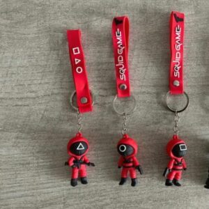 PORTE CLE SQUID GAME PACK X12