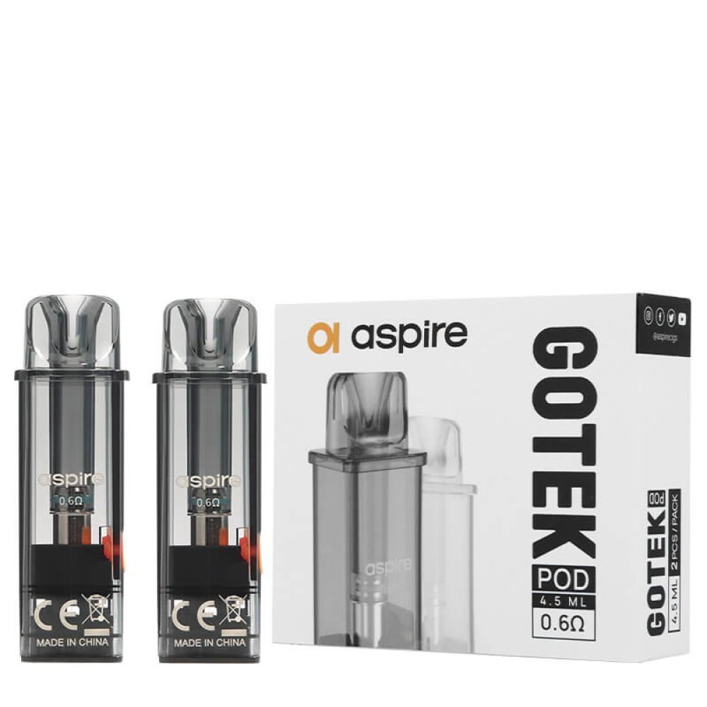 Cartouche Gotek Series 0.6 ohm 4,5ml - Aspire (Par 2)