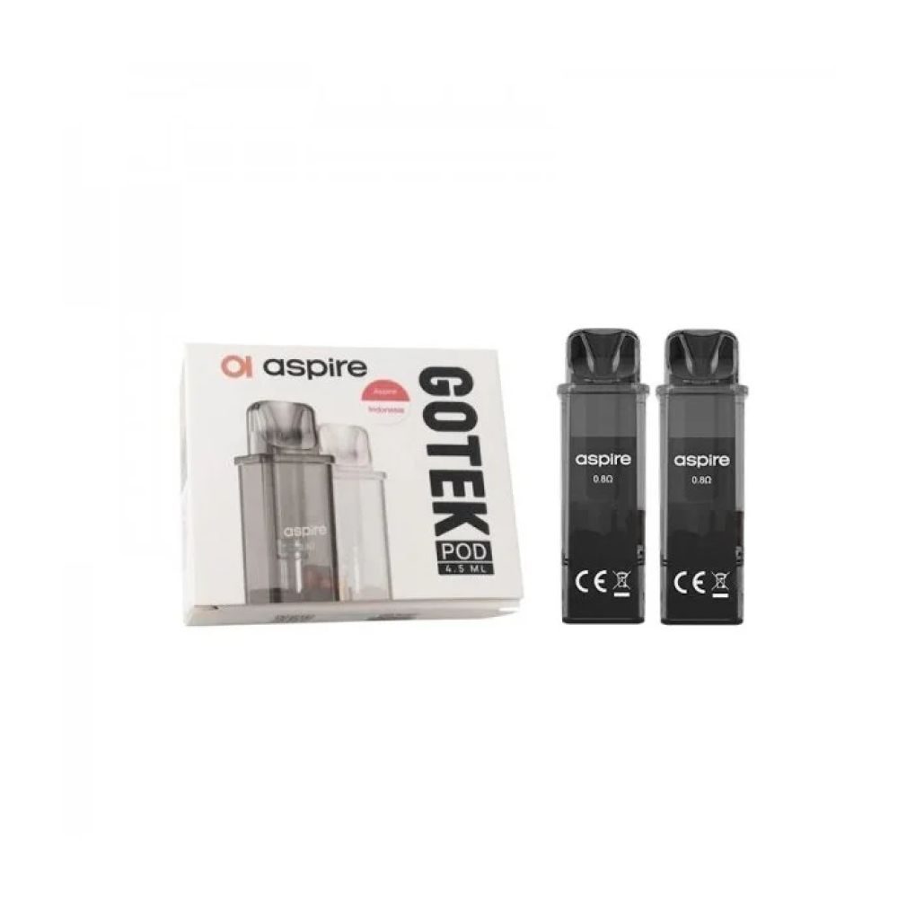 Cartouche Gotek Re-Filled Edition 0.8 Ohms 4.5ML - Aspire (Pack 2)