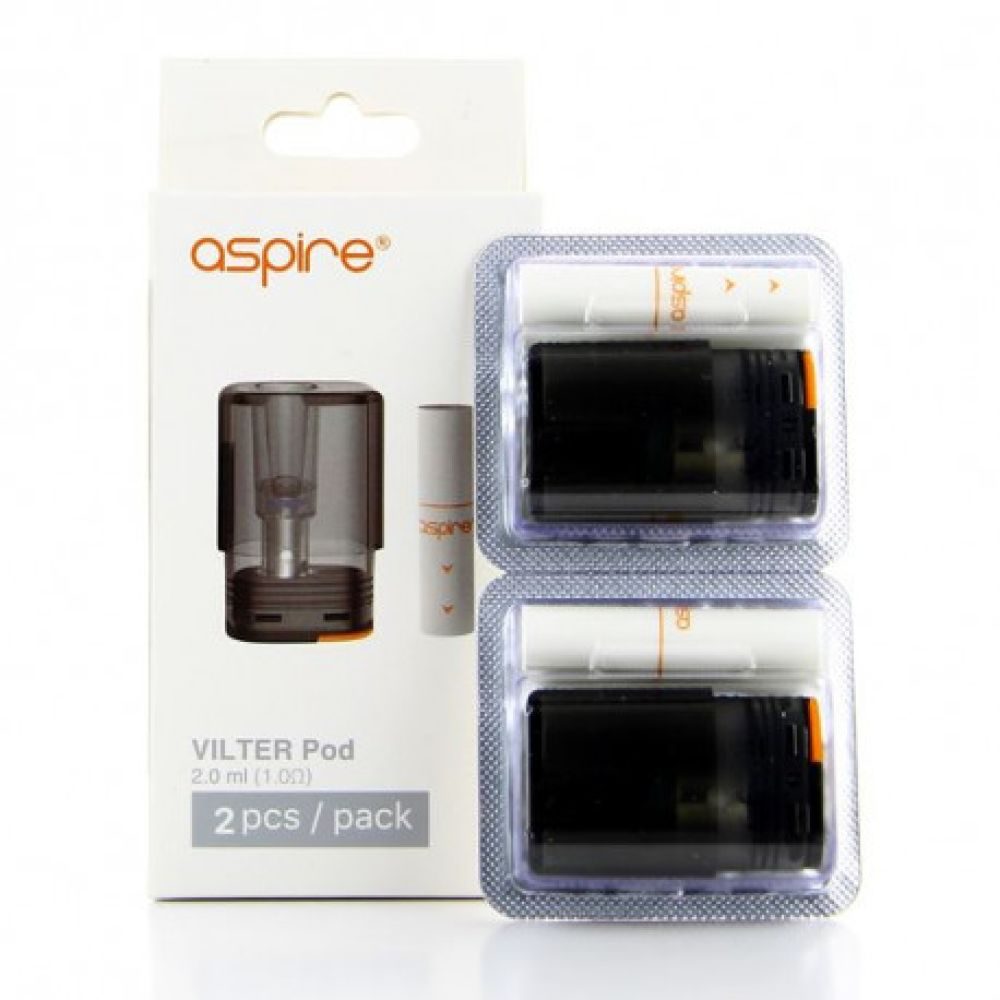 Cartouche Pod Vilter 1,0 ohms 2ML - Aspire (Par 2)