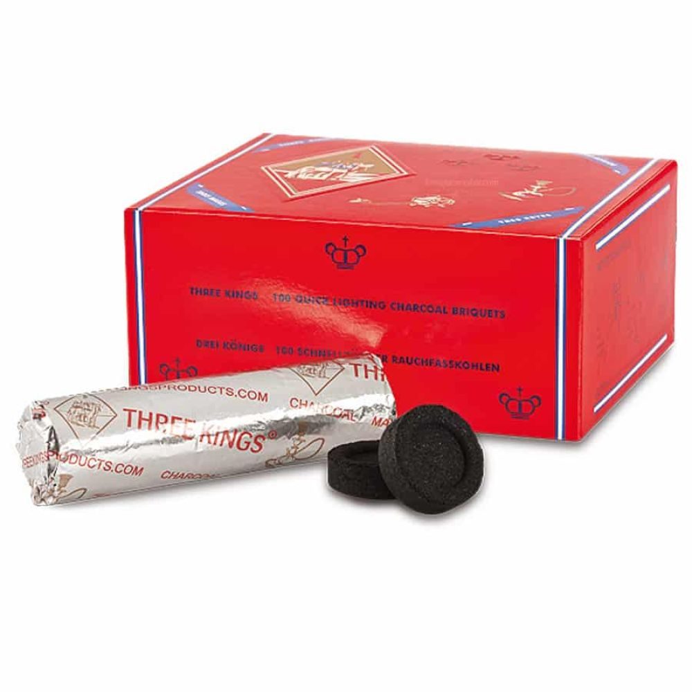 CHARBON THREE KINGS ROND PACK X10