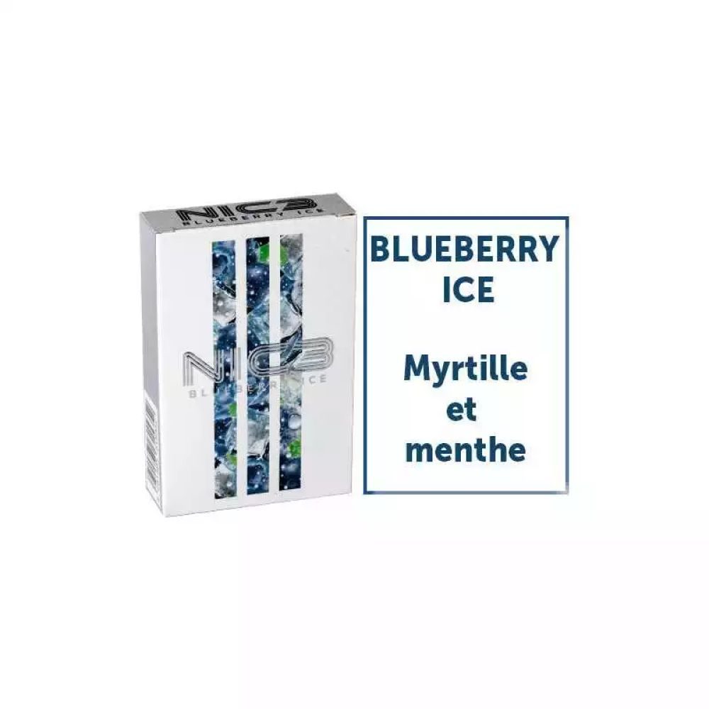 Tabac a chicha NIC3|Blueberry Ice - 50G