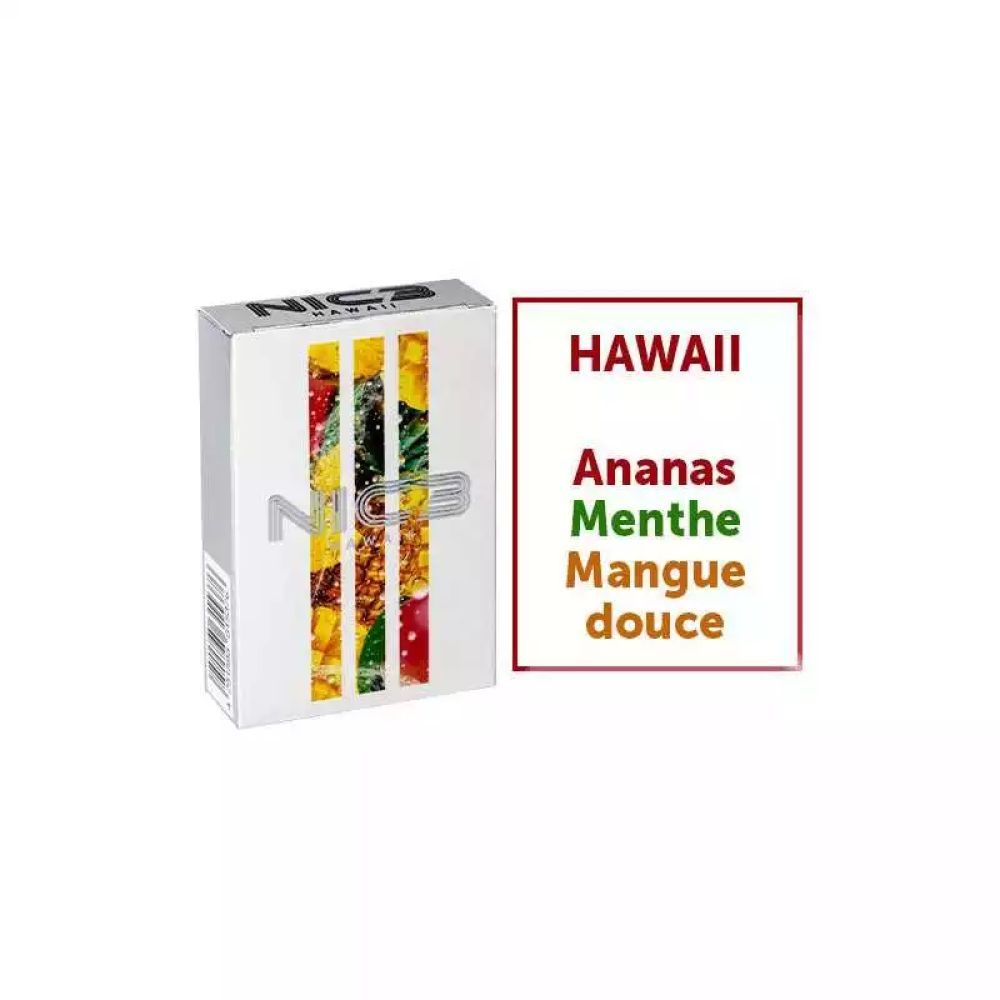 Tabac a chicha NIC3 HAWAII 50G