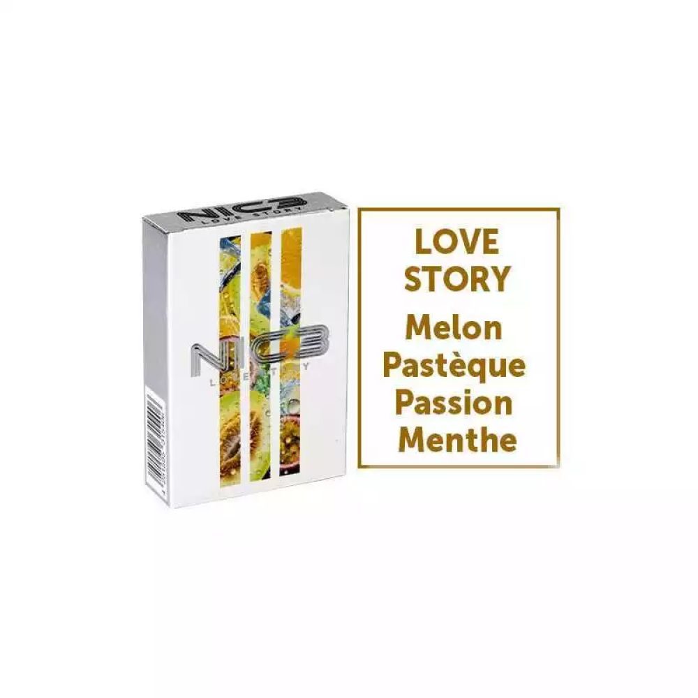 Tabac a chicha NIC3 LOVE STORY 50G