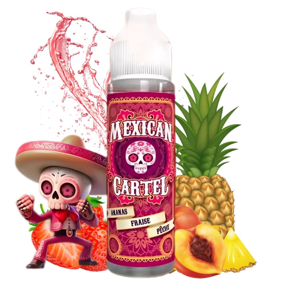 E-LIQUIDE Mexican Cartel 100ml | Ananas Fraise PÃªche