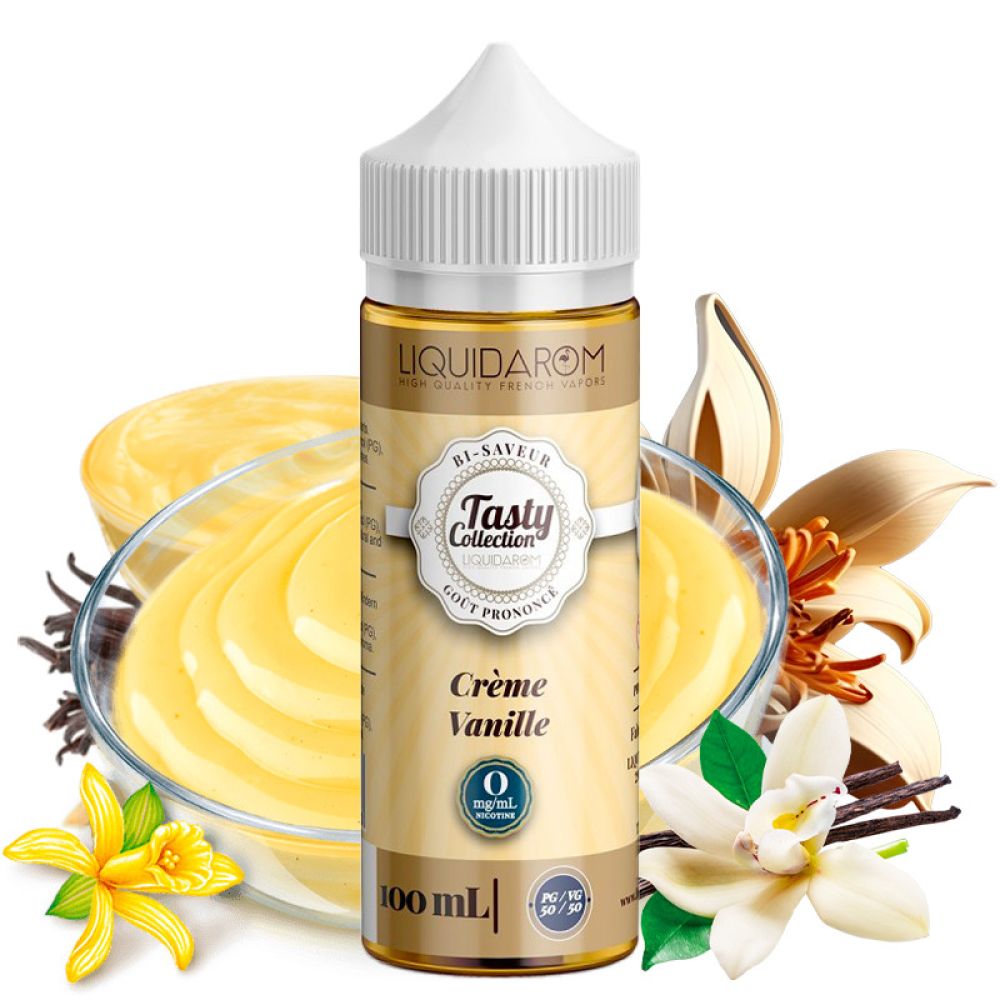 E-LIQUIDE Tasty/Liquid Arom 100ml | CrÃ¨me Vanille