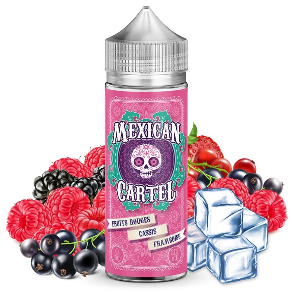 E-LIQUIDE Mexican Cartel 100ml | Fruit rouge Cassis Framboise