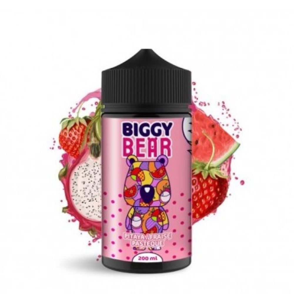E-LIQUIDE Biggy Bear 200ml | Pitaya Fraise Pastèque