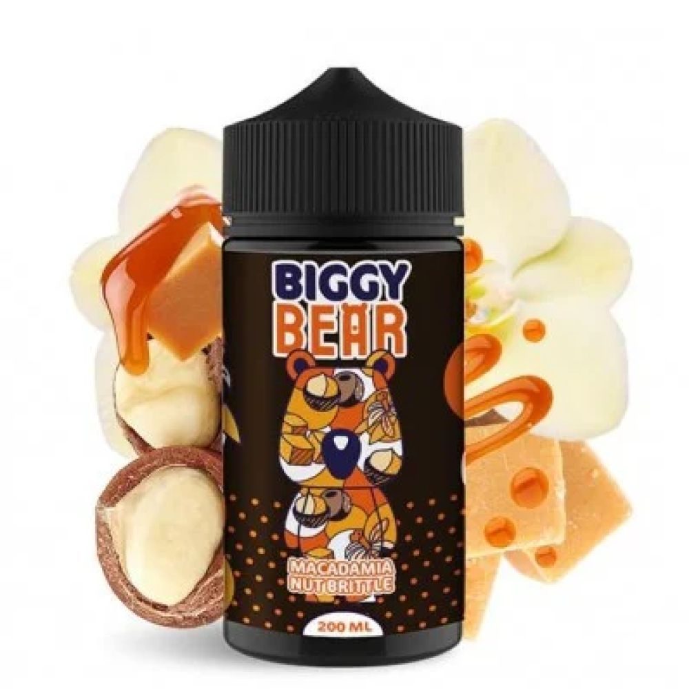 E-LIQUIDE Biggy Bear 200ml | Macadamia nut brittle