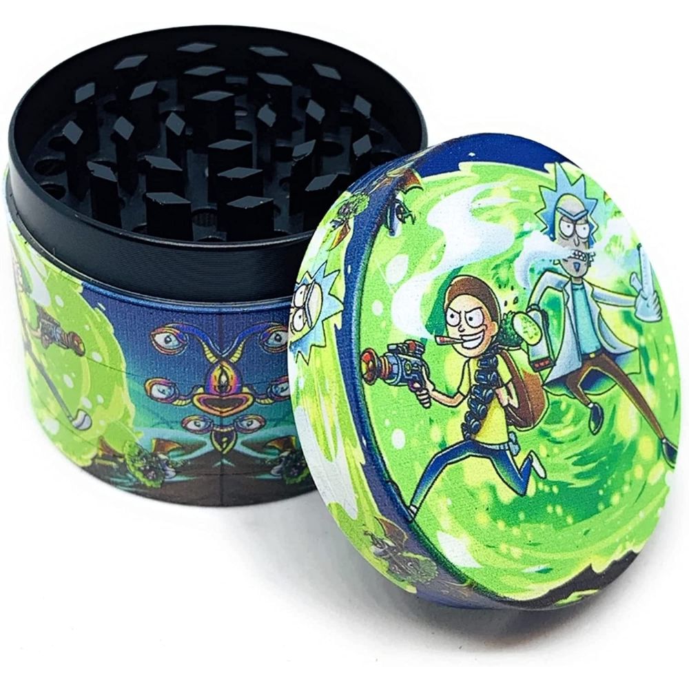 GRINDER aluminium rick et morty (rick)
