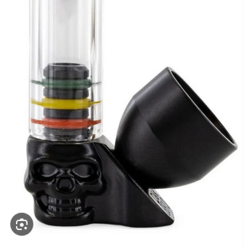 PIPE CHAMP HIGHT crane en verre + grinder x12