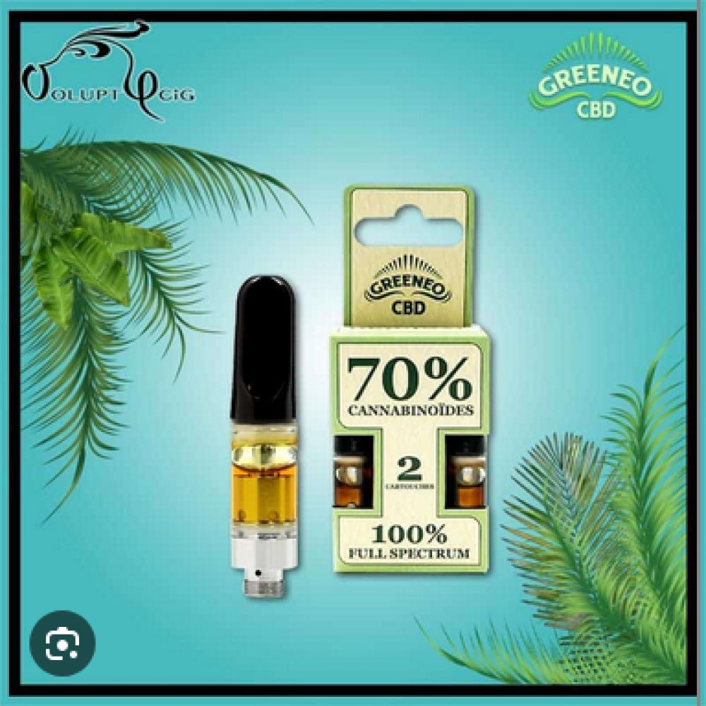 CARTRIDGE Original x2 Cannabis 70% FS Greeneo