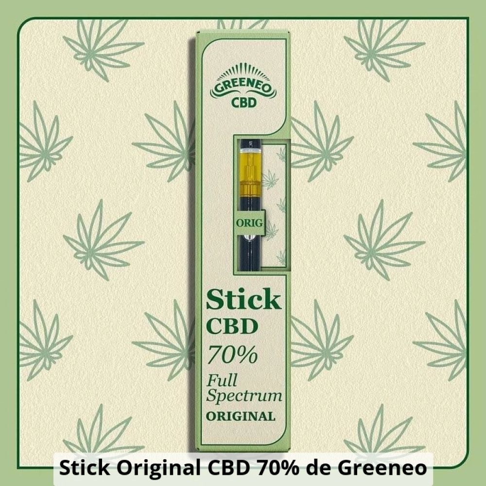 VAPE PEN CBD Original Cannabis 70% FS Greeneo