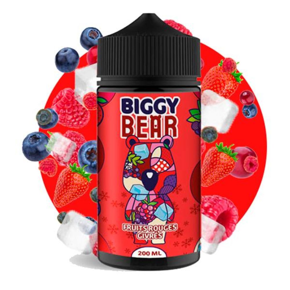 E-LIQUIDE Biggy Bear 200ml|Fruit rouges givrés