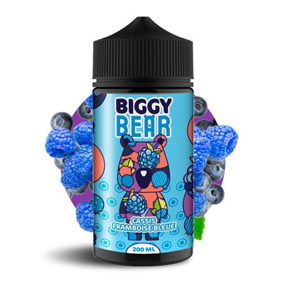 E-LIQUIDE Biggy Bear 200ml|Cassis framboise bleue