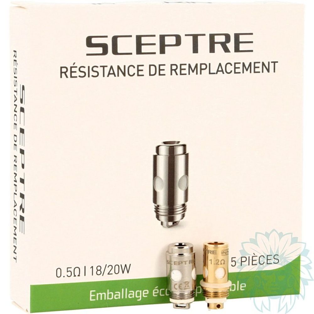 Resistance S-Coil 0.5 pour Sceptre - 18/20W Innokin (Par 5)