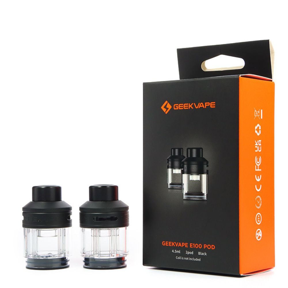 Cartouche Aegis Eteno (E100) Black - Geekvape (Par 2)
