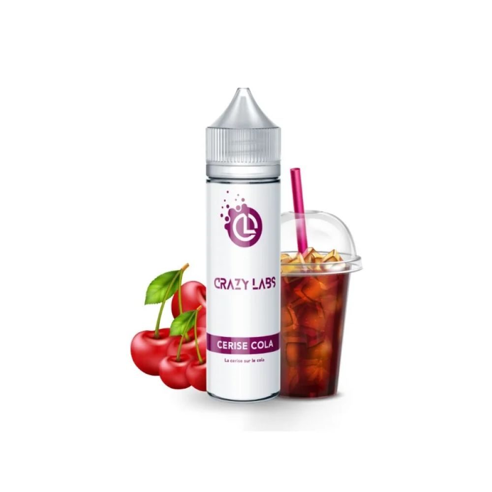 E-LIQUIDE crazy labs Cerise Cola 50ml