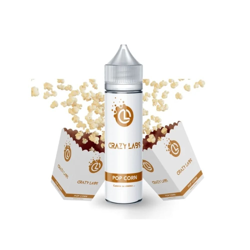 E-LIQUIDE crazy labs Pop corn 50ml