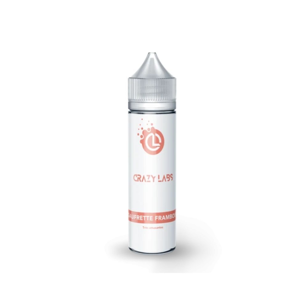 E-LIQUIDE crazy labs Gaufrette Framboise 50ml
