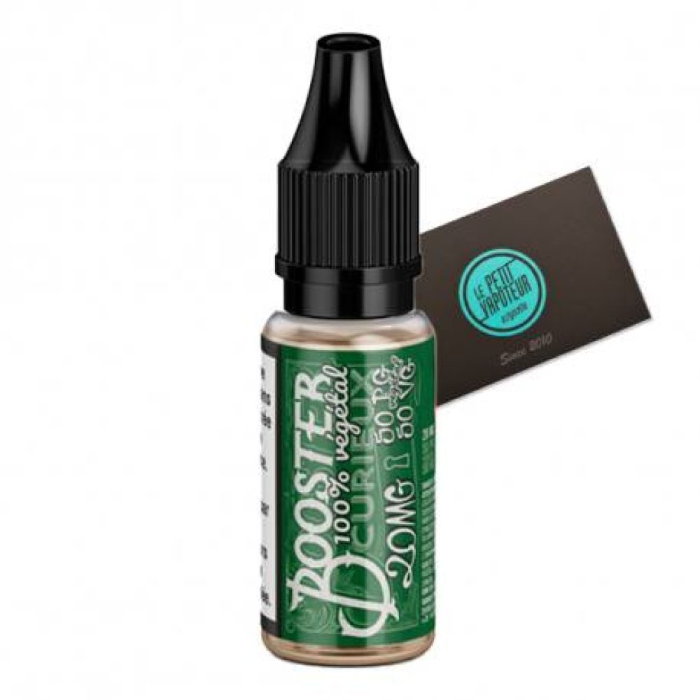 Booster Curieux sel nicotine 100% vÃ©gÃ©tal 20MG - 50VG/50PGVEGETAL