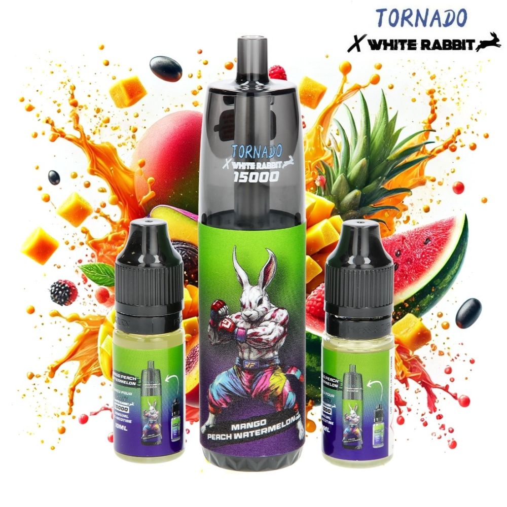 Puff 15k tornado mango peach watermelon