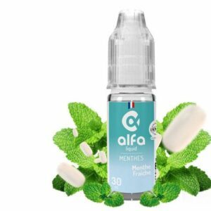 E-LIQUIDE ALFA LIQUID MENTHE FRAICHE 12MG