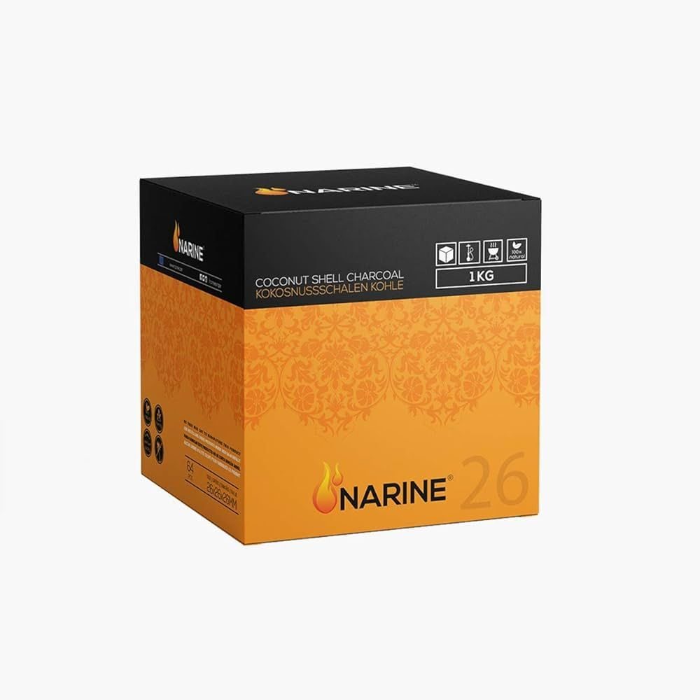 NARINE - CHARBON Naturel en cube Coconut X Narine 1KG