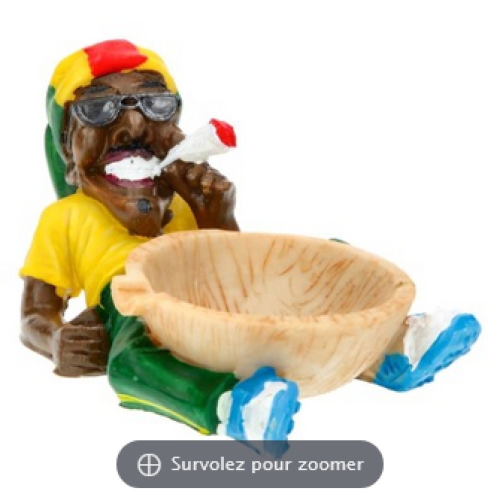 CENDRIER RESINE RASTA LAYD BACK