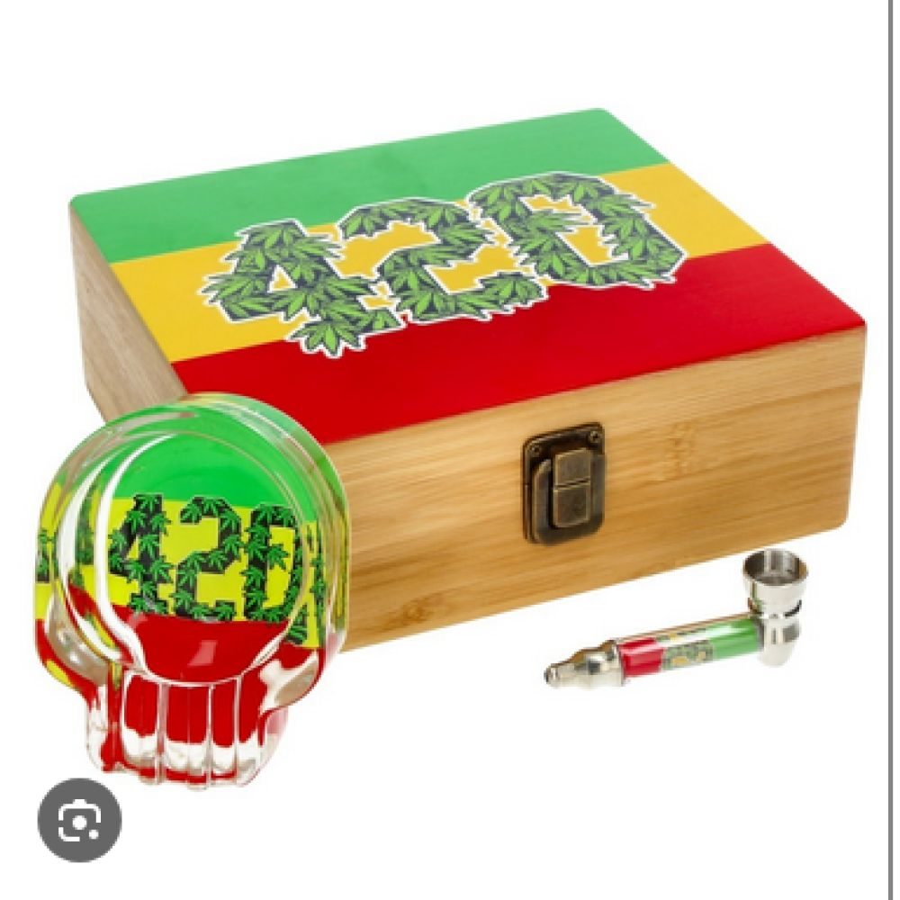 KIT FUMEUR RASTA 420 LEAF