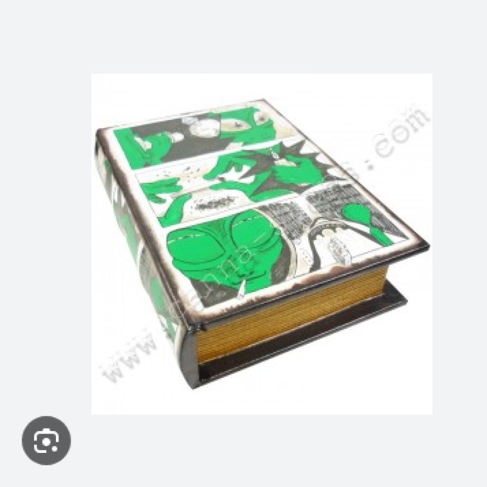 BOITE CACHETTE LIVRE ALIEN VISITOR