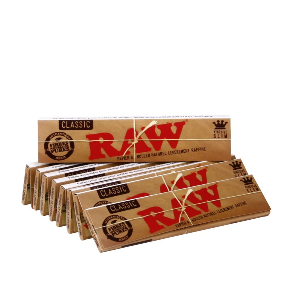 FEUILLES A ROULER RAW KS SLIM (PAR 1)