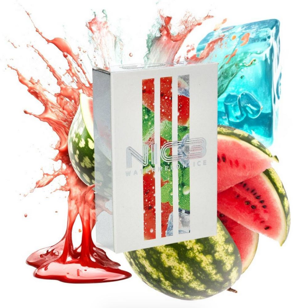 Tabac a chicha NIC3 PASTEQUE ICE 50G