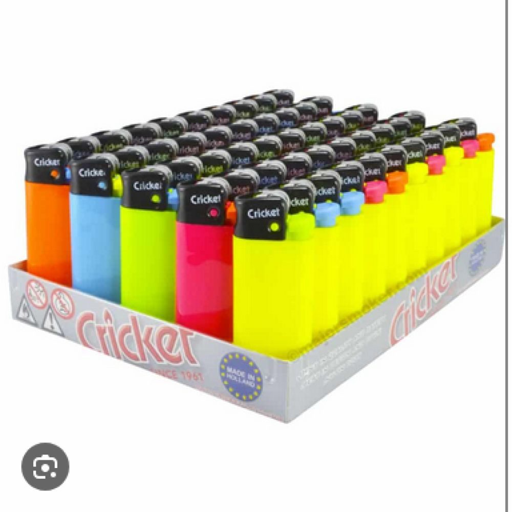 BRIQUET CRICKET MINI FLUO X50