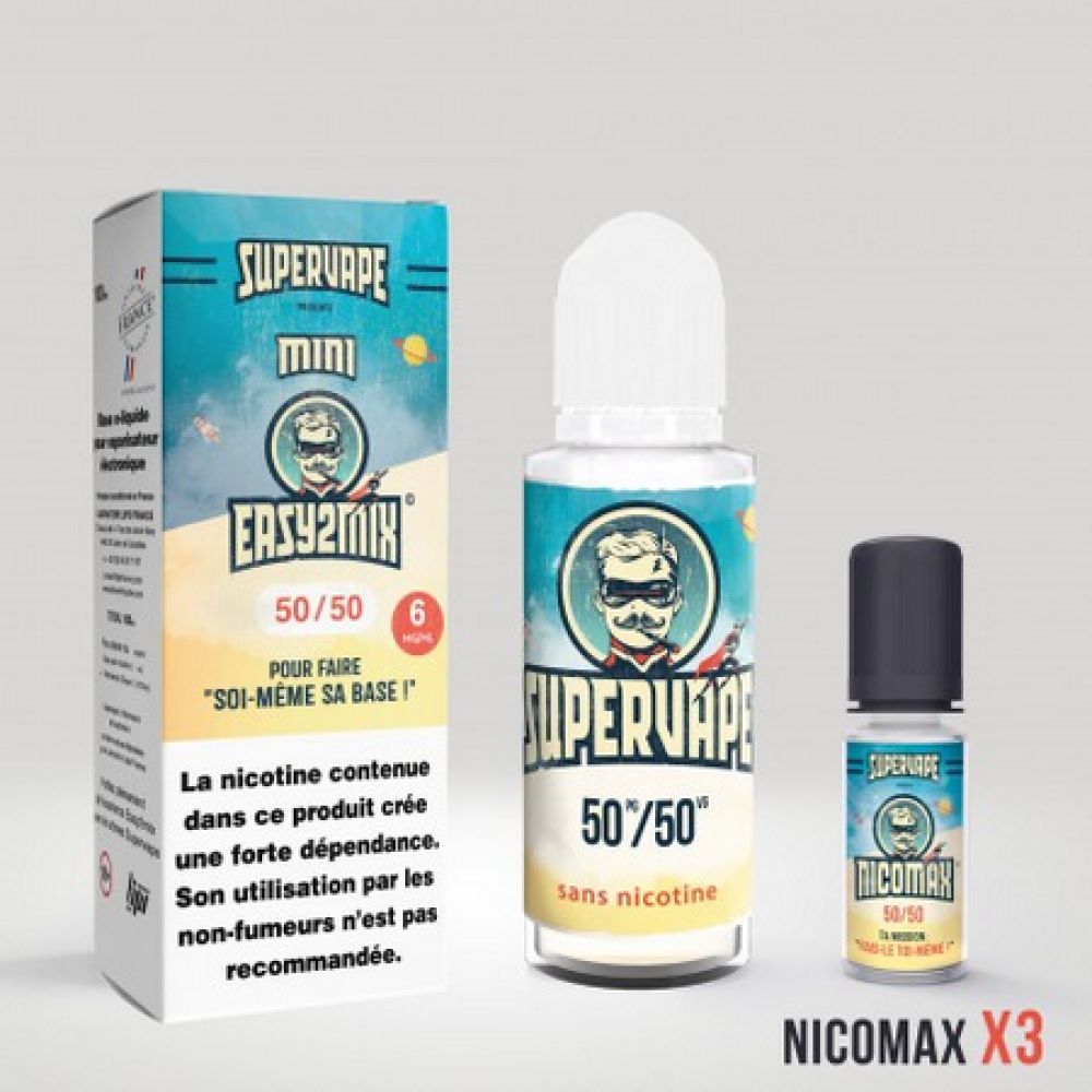 Kit DIY Mini Easy2Mix 50/50 6mg/ml 100ML - Le French Liquide
