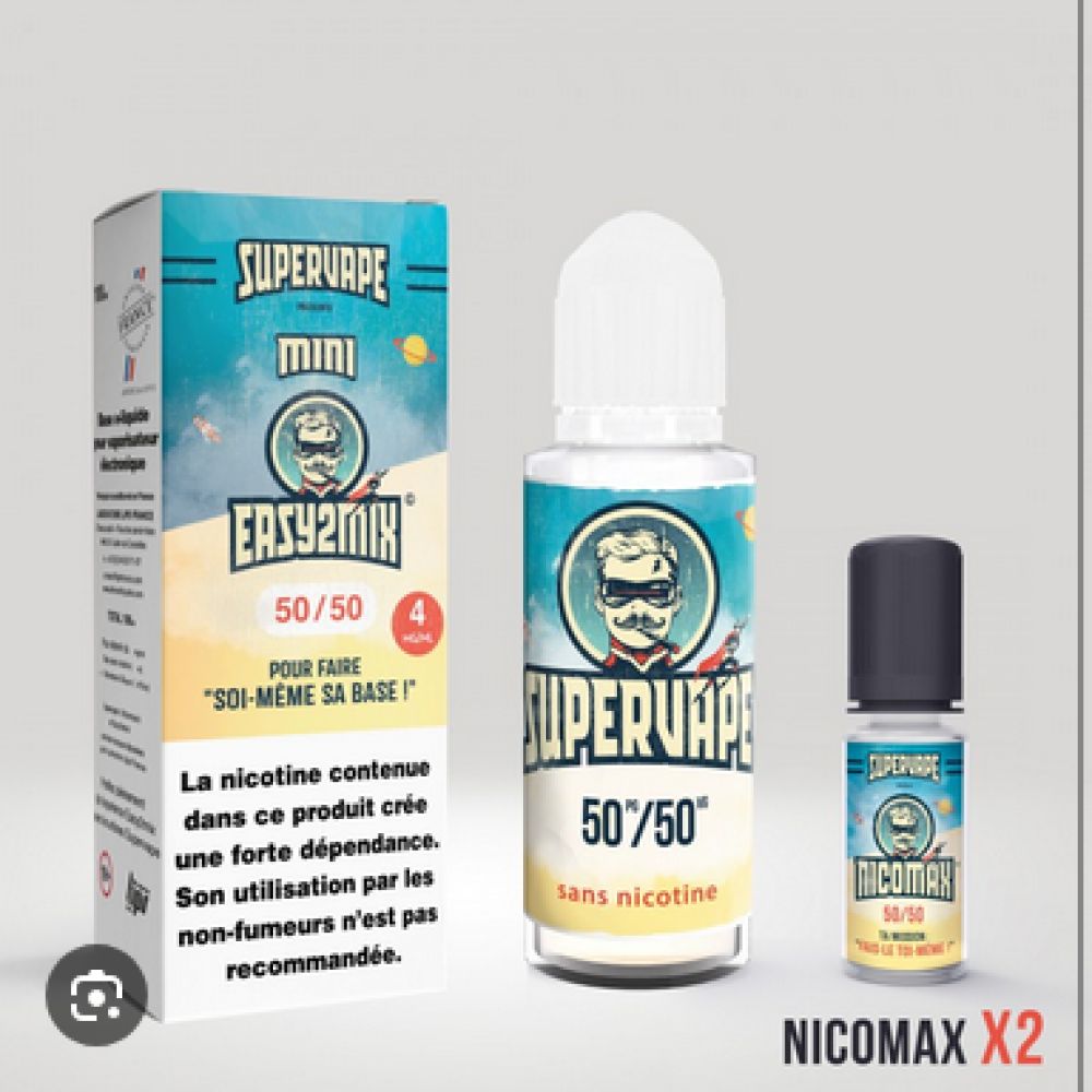 Kit DIY Mini Easy2Mix 50/50 4mg/ml 100ML - Le French Liquide