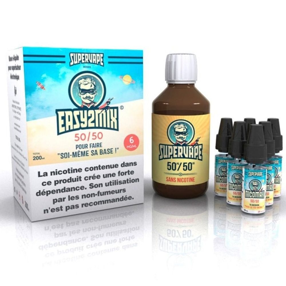 Kit DIY Mini Easy2Mix 50/50 10mg/ml 100ML - Le French Liquide