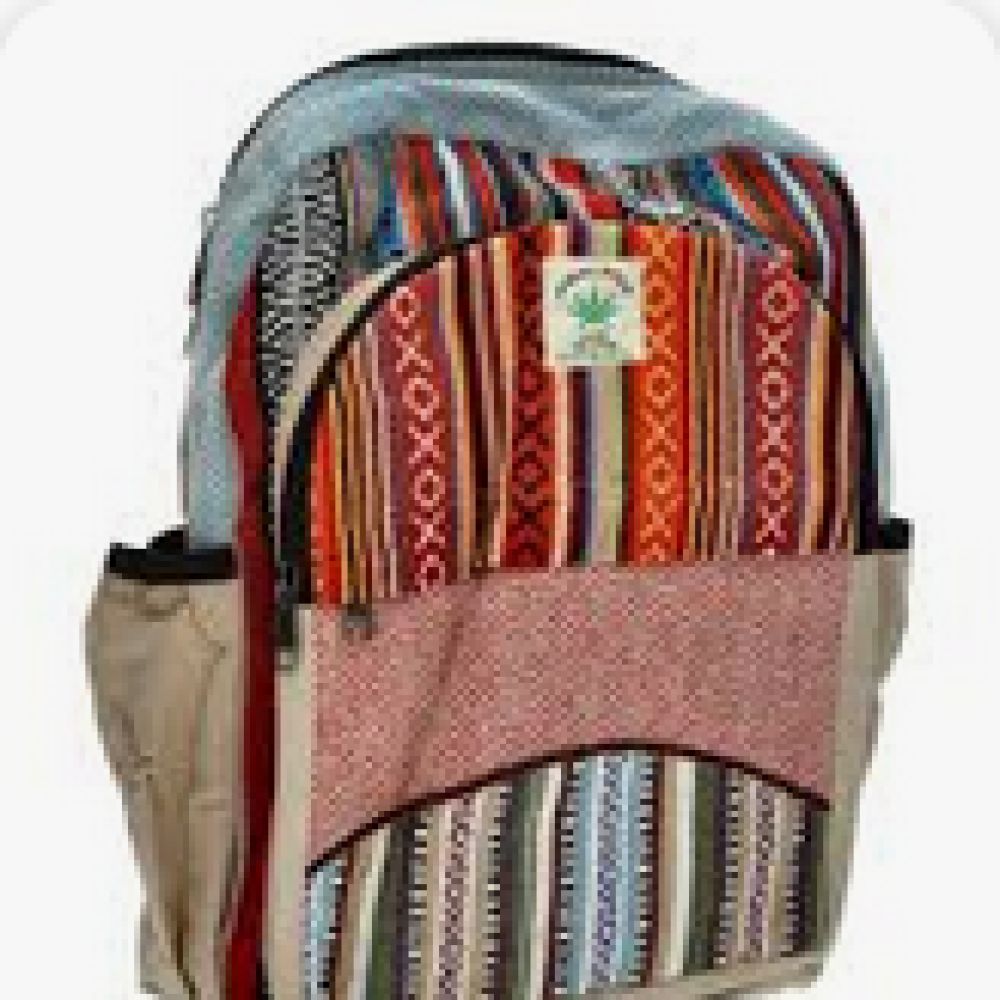 SAC A DOS FAIT MAIN HIMALAYA GRAND nepal plusieurs coloris