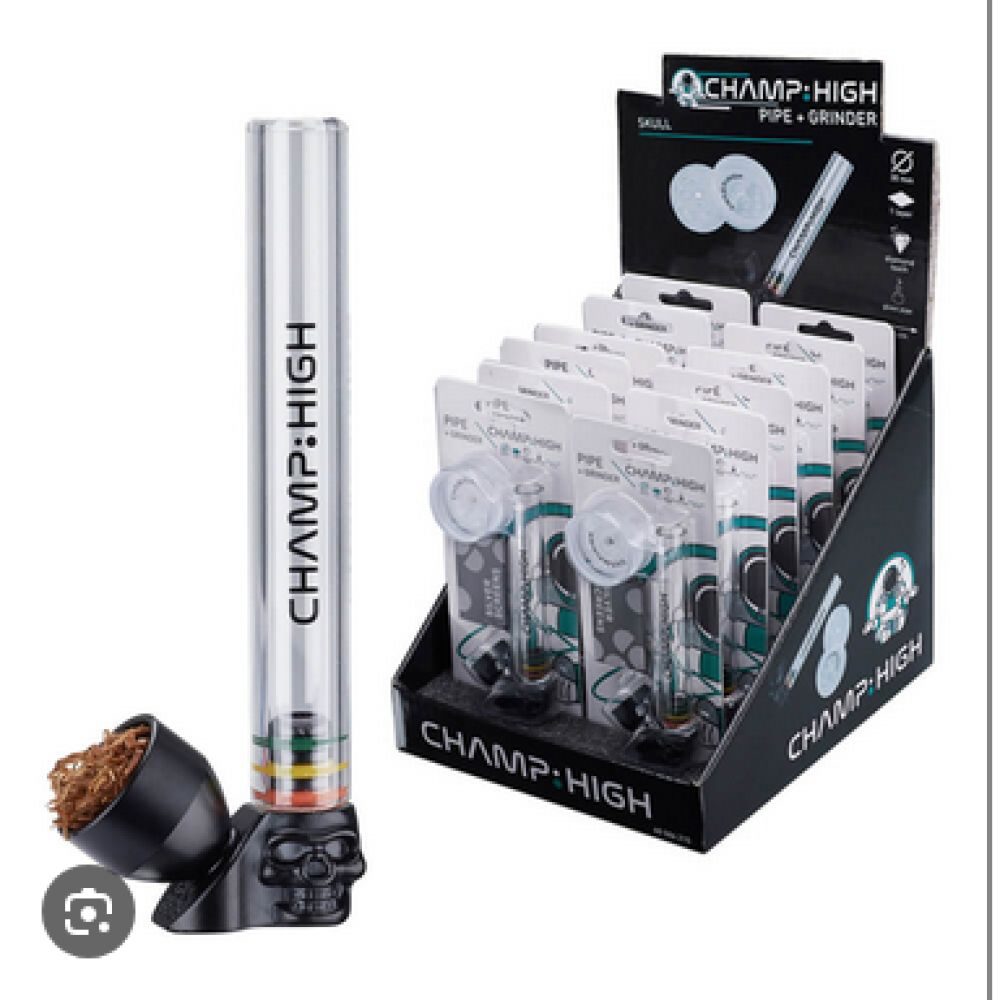 Pipe + Grinder Metal Verre ChampiHigh